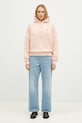 Maison Kitsuné bluza bawełniana Bold Fox Head Patch Comfort Hoodie MW00704KM0307 pomarańczowy