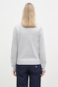 Odjeća Pamučna dukserica Maison Kitsuné Fox Head Patch Regular Sweatshirt LW00302KM0001 siva