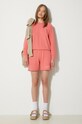 Sporty & Rich bluza Serif Logo Soft Crewneck WS047S402SC różowy SS24