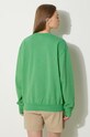 Clothing Sporty & Rich cotton sweatshirt 1800 Health Crewneck WS067S405HV green