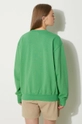 Clothing Sporty & Rich cotton sweatshirt 1800 Health Crewneck WS067S405HV green