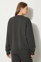 Sporty & Rich felpa in cotone California Crewneck WS067S405CF nero SS24
