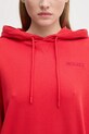 Bavlněná mikina Rotate Sweat Hoodie červená 1124731292