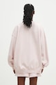 Îmbrăcăminte Rotate hanorac de bumbac Logo Crewneck 1125031011 roz