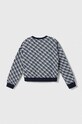 Guess hanorac de bumbac pentru copii J4RQ00.KA6R3.PPYH bleumarin SS24