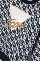 Fete Guess hanorac de bumbac pentru copii J4RQ00.KA6R3.PPYH bleumarin