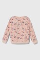 Guess hanorac de bumbac pentru copii K4RQ00.KA6R3.PPYH portocaliu SS24