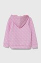 Dječja dukserica Guess K4RQ02.KAZQ2.PPYH roza SS24