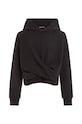 Dětská mikina Calvin Klein Jeans s kapucí černá IG0IG02303.128.176.PPYH