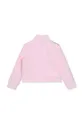 Παιδική βαμβακερή μπλούζα Michael Kors ροζ