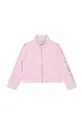 Παιδική βαμβακερή μπλούζα Michael Kors ροζ