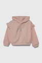 Otroški pulover Tommy Hilfiger Potisk roza KG0KG07720.98.122.PPYH