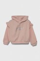 Otroški pulover Tommy Hilfiger Potisk roza KG0KG07720.98.122.PPYH