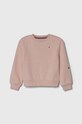 Tommy Hilfiger bluza dziecięca aplikacja różowy KG0KG08094.128.176.PPYH