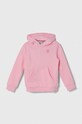 Dětská mikina adidas Originals s kapucí růžová IP3037