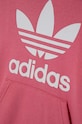 Fete adidas Originals bluza copii TREFOIL HOODIE IN8463 roz