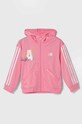 adidas bluza copii x Disney print roz IN7305