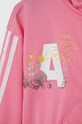 Dziewczynka adidas bluza dziecięca x Disney IN7305 różowy