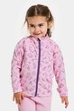 Didriksons bluza dziecięca JADIS PR KIDS FZ wzorzyste fioletowy 505299