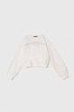Детская кофта Sisley без капюшона белый 3MDUX103U.G.Seasonal
