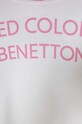 Dziewczynka United Colors of Benetton bluza bawełniana dziecięca 3J68C203I.G.Seasonal biały