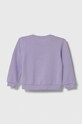 Dětská bavlněná mikina United Colors of Benetton 3J68G10E3.P.Seasonal fialová SS24