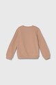 United Colors of Benetton hanorac de bumbac pentru copii 3J68G10E3.P.Seasonal bej SS24
