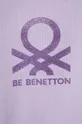 Dječja pamučna dukserica United Colors of Benetton Temeljni materijal: 100% Pamuk Manžeta: 95% Pamuk, 5% Elastan