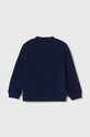 United Colors of Benetton bluza bawełniana dziecięca 3J70G502U.P.Seasonal granatowy SS24