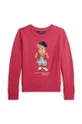 rdeča Otroški pulover Polo Ralph Lauren Dekliški