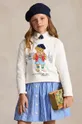 Otroški pulover Polo Ralph Lauren Dekliški