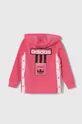 różowy adidas Originals bluza dziecięca Dziewczęcy