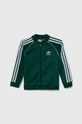 zielony adidas Originals bluza dziecięca Dziewczęcy