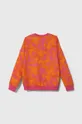 Otroški pulover adidas Originals oranžna
