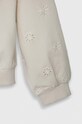 United Colors of Benetton bluza bawełniana dziecięca 3BC1C10ID.G.Seasonal beżowy SS24