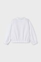 Mayoral bluza dziecięca 3476.6F.Mini.PPYH biały SS24