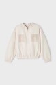 Mayoral bluza dziecięca 3476.6F.Mini.PPYH beżowy SS24