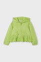 Mayoral bluza bawełniana dziecięca bawełna zielony 3477.6H.Mini.PPYH