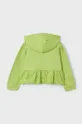 Παιδική βαμβακερή μπλούζα Mayoral πράσινο