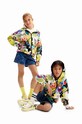 Desigual bluza bawełniana dziecięca 24SGSK11 multicolor
