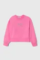 roza Otroški pulover Pinko Up Dekliški