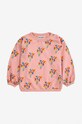 Кофта для немовлят Bobo Choses 124AB026 рожевий SS24