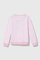 Guess hanorac de bumbac pentru copii J4GQ01.KA6R3.PPYH roz SS24