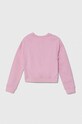 Dětská bavlněná mikina Guess J4GQ02.KA6R4.PPYH růžová SS24