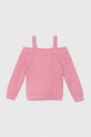 Dievča Detská mikina Guess J4GQ07.K8802.PPYH ružová