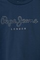 Κοριτσίστικα Παιδική βαμβακερή μπλούζα Pepe Jeans ROSE PG581319 μπλε