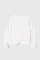 Pepe Jeans hanorac de bumbac pentru copii OMARA PG581323 alb SS24