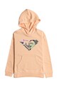 Дитяча кофта Roxy SURFFEELHOODTER з капюшоном помаранчевий ERGFT03938