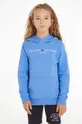 μπλε Παιδική βαμβακερή μπλούζα Tommy Hilfiger Για κορίτσια