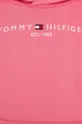 ružová Detská bavlnená mikina Tommy Hilfiger